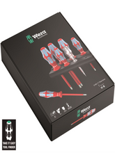 Set of 7 insulated stainless steel screwdrivers WERA 3160I/7 1000V